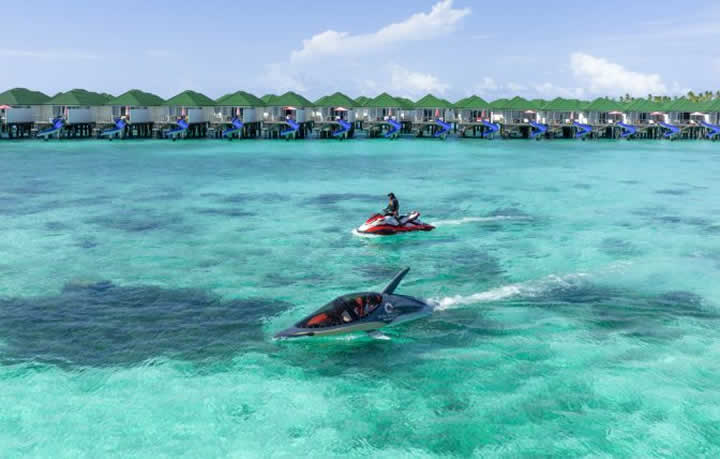 Water Bike in maldives