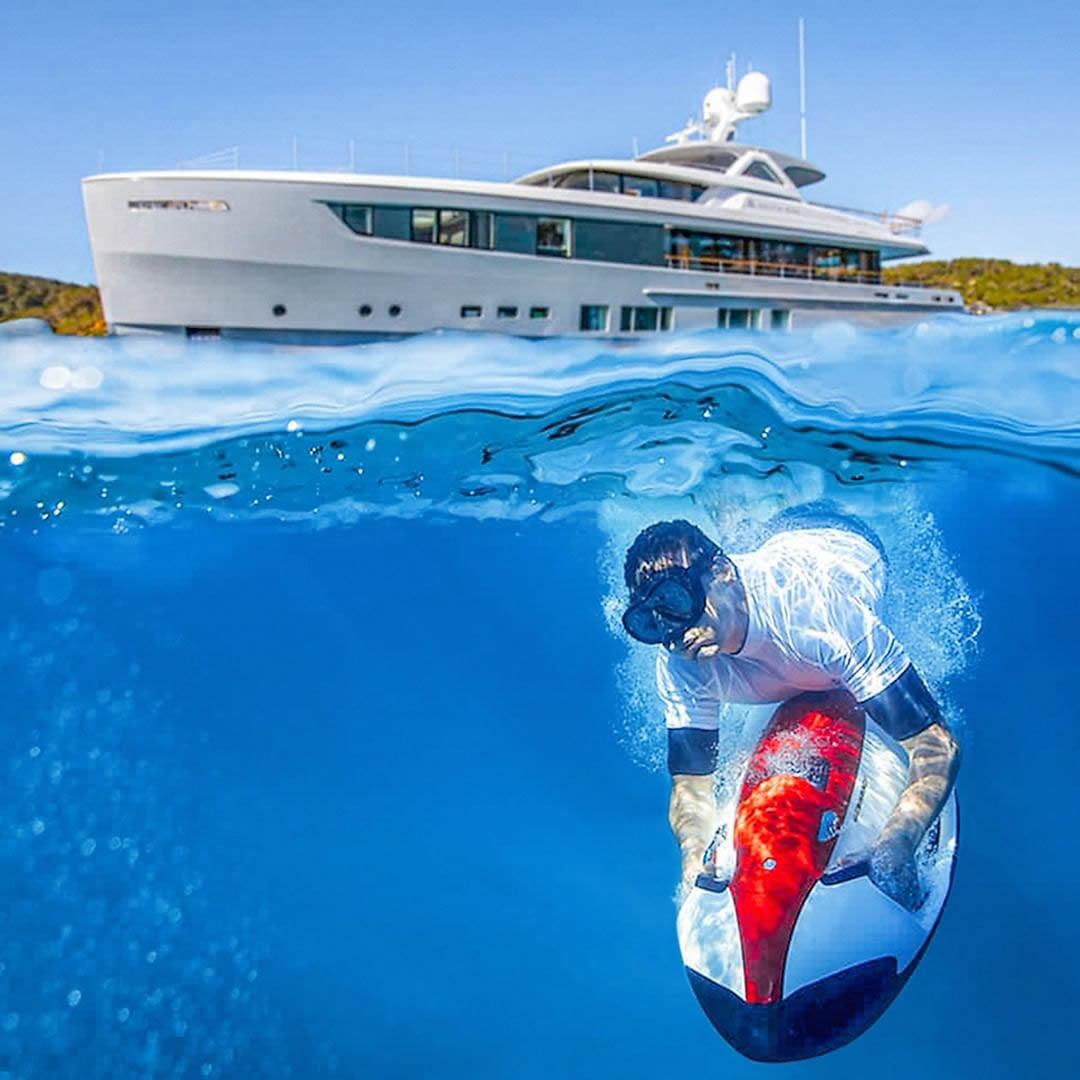 Seabob experience in the maldives
